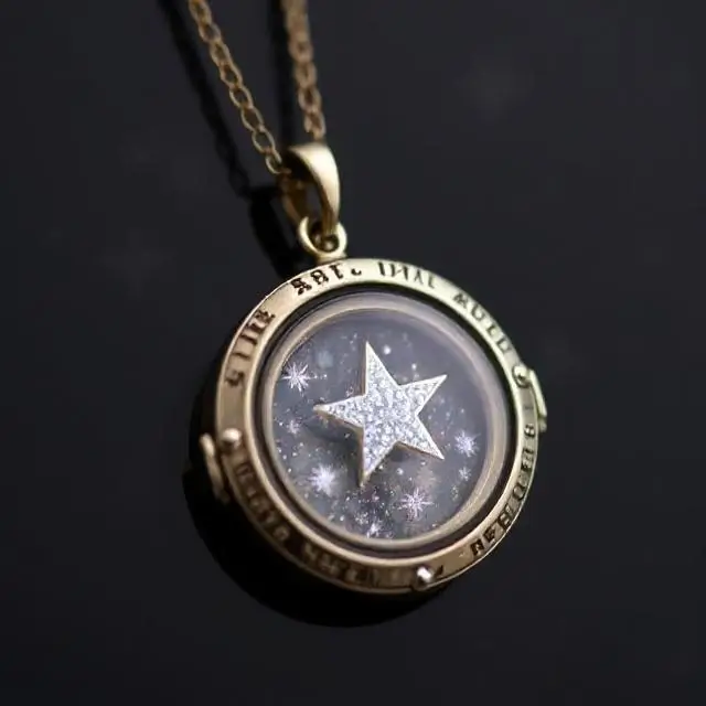 Stardust Locket Pendant